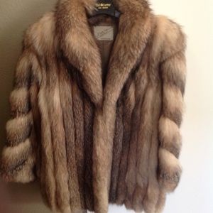 Crystal Fox Fur Coat